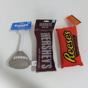 (#K-1) Lot of 3 Dog Squeak Toy